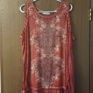 Beaded tank top